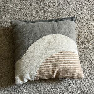 Multi color gray tan white black throw pillow from Target